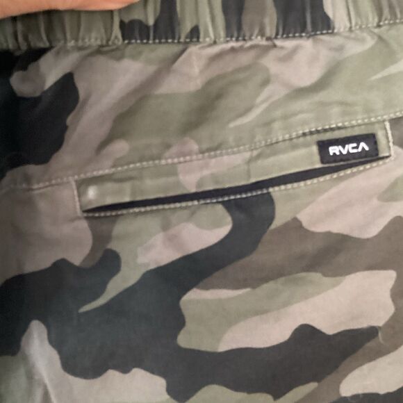 RVCA Spectrum Camo Elastic Waist Pants Men’s Large - Picture 8 of 11